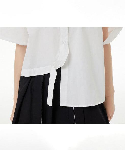One Side Short Blouse