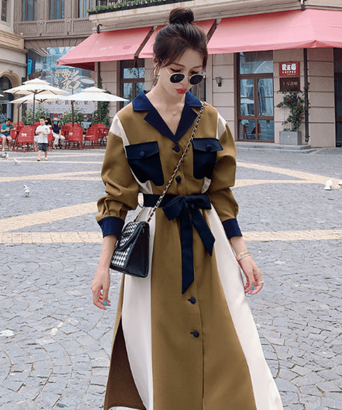 Color Blocking Dress