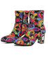 Beads Flower Short Boots