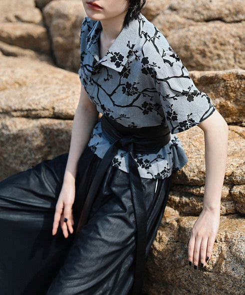 Asymmetrical Wrap Belt