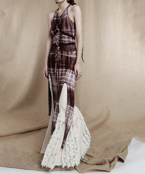 Untrimmed Bootcut Pants