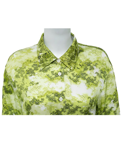 Forest Light Satin Shirt