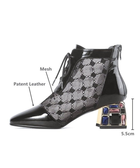 visual mesh boots