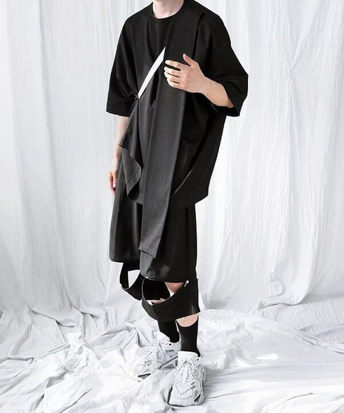 Asymmetric Layered Cut Top