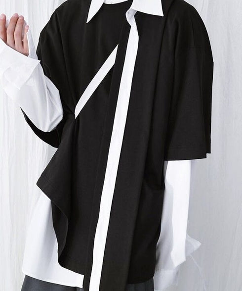 Asymmetric Layered Cut Top