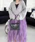 Ruffle Tulle Long Cardigan