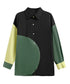 Color Blocking Blouse