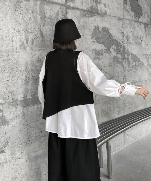 Sleeve Cutout Blouse