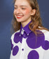 Polka Dot Print Blouse