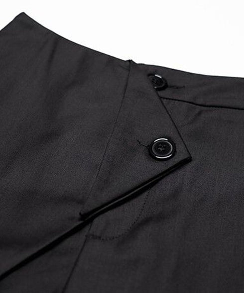 Layered Flare Cargo Pants