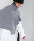 Turtle Neck Poncho