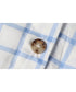 Plaid Obi Belted Check Shirt