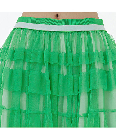 See-through Mesh Skirt