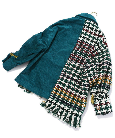 Patchwork Fringe Jacket