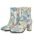 Beads Flower Short Boots