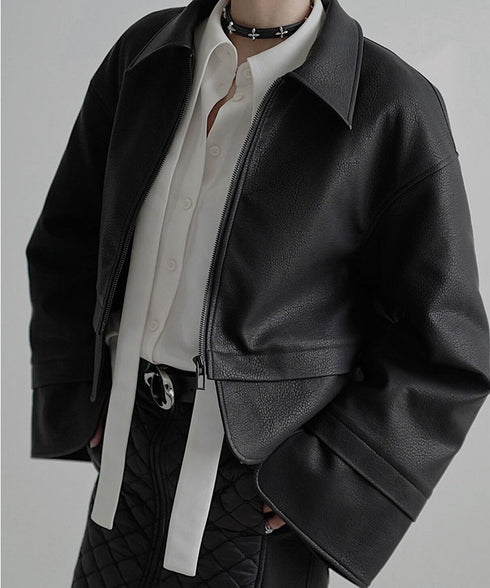 Scarf Collar White Blouse