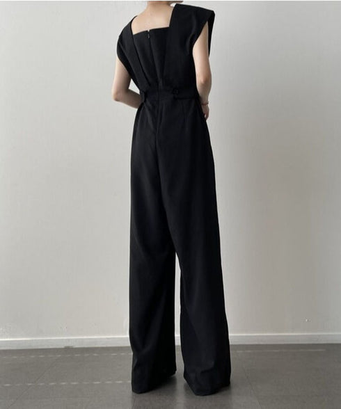 Cap Sleeve Overalls