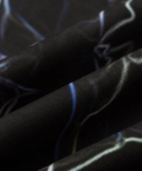 Line Drawing Printed Skirt