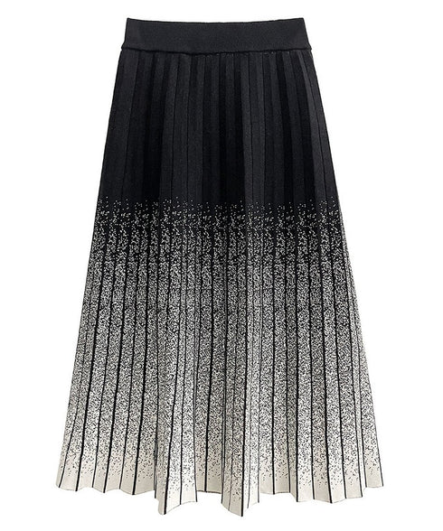 Gradation Pleat Skirt