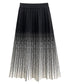 Gradation Pleat Skirt