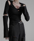 Cut-out Asymmetry Top
