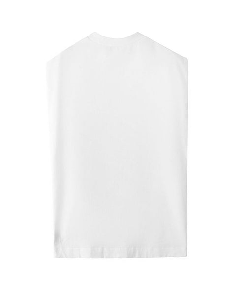 Gathered Round Neck Top