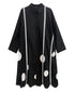 Scallop Dot Graphic Shirt Dress