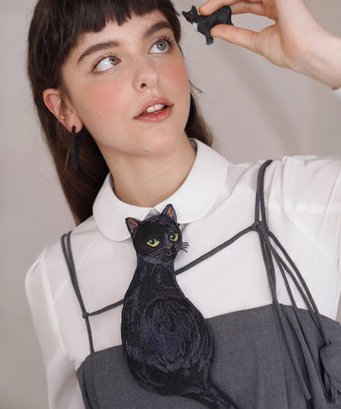 Black Cat Tie