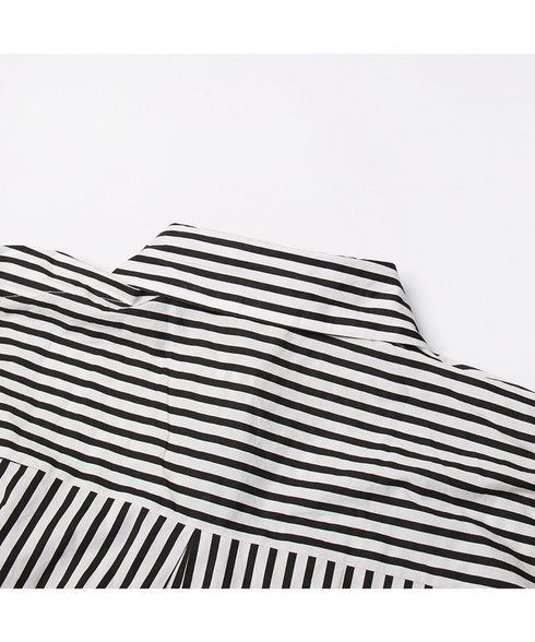 Stripe Shirt&Pants Co-ord