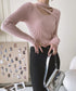 Asymmetric Rib Knit Top
