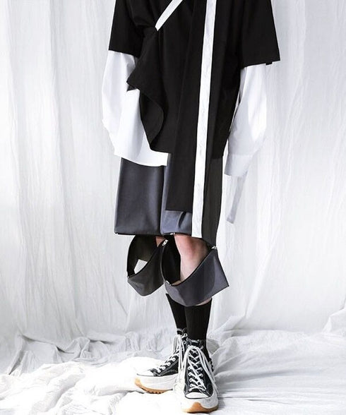 Asymmetric Layered Cut Top