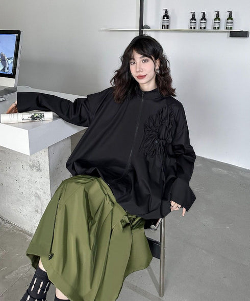 Flap Pocket Mermaid Skirt