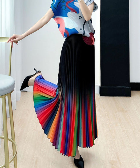 Gradation Pleat Pants