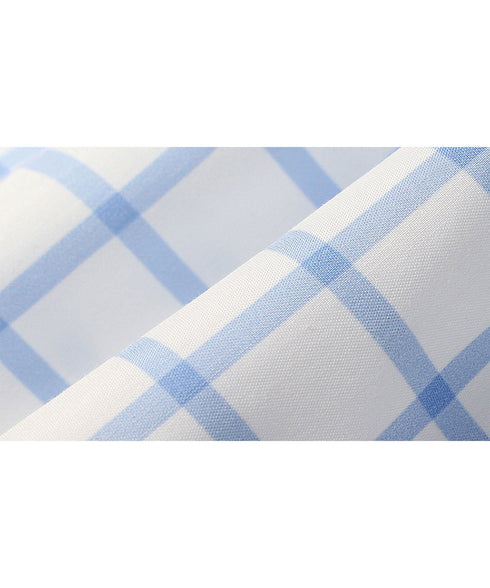 Plaid Obi Belted Check Shirt