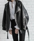 Faux Leather Rider Jacket