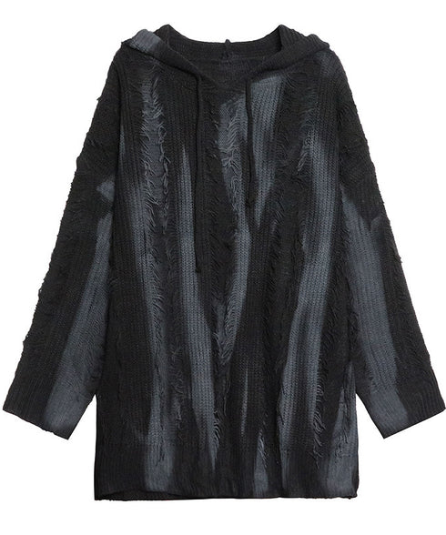 Gradation Mesh Hoodie