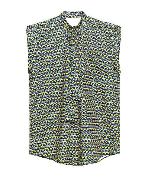 Power Shoulder Tie Dress