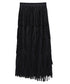 Fringe Tiered Skirt