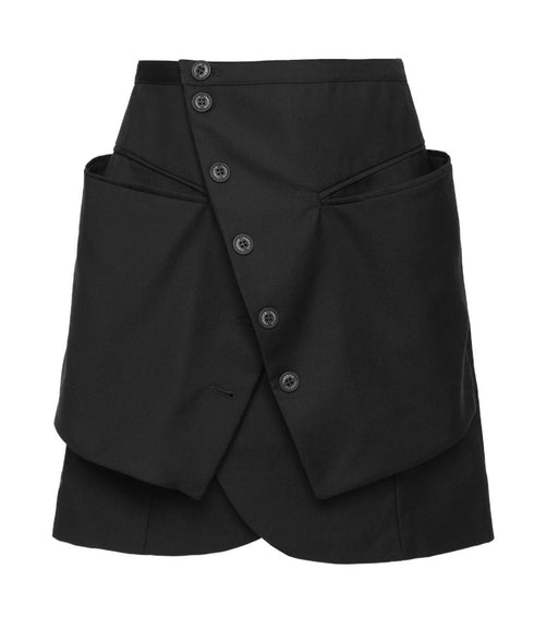 Layered Mini Skirt