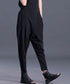 pleated pocket harem pants