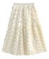 Three-dimensional Flower Skirt