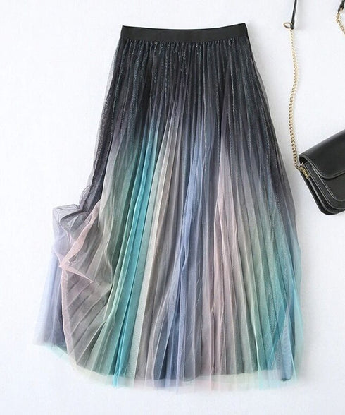 Gradient Tulle Skirt