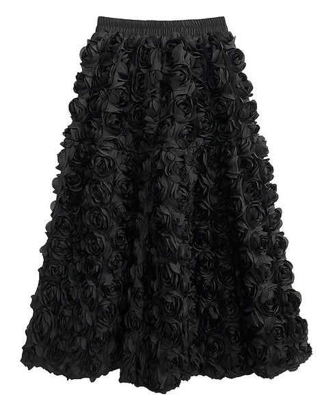 Three-dimensional Flower Skirt