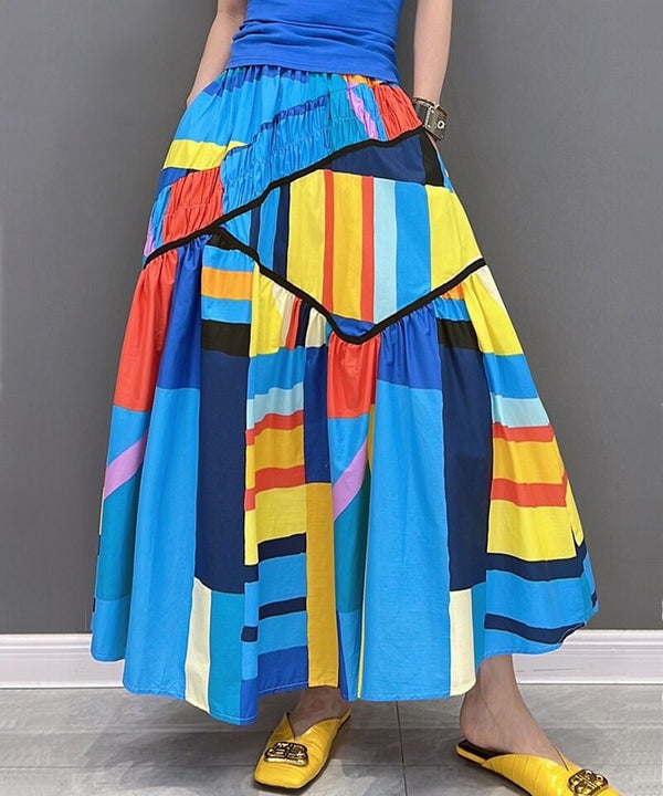 Tucked Gathered Skirt