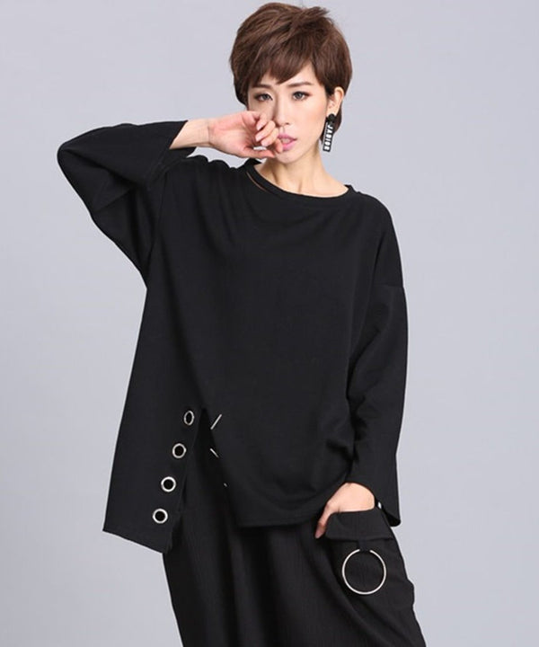 black full sleeve pullover