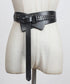 Studded Wrap Wide Belt