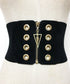 Eyelet Zip Rib Belt
