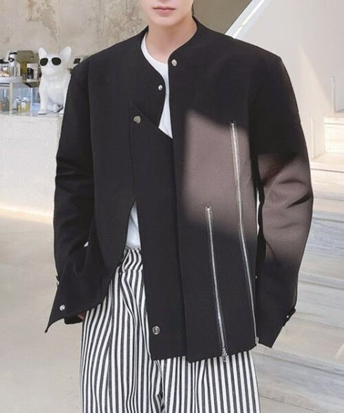 Asymmetric Zip Jacket