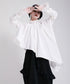 Pleated Asymmetric Volume Blouse