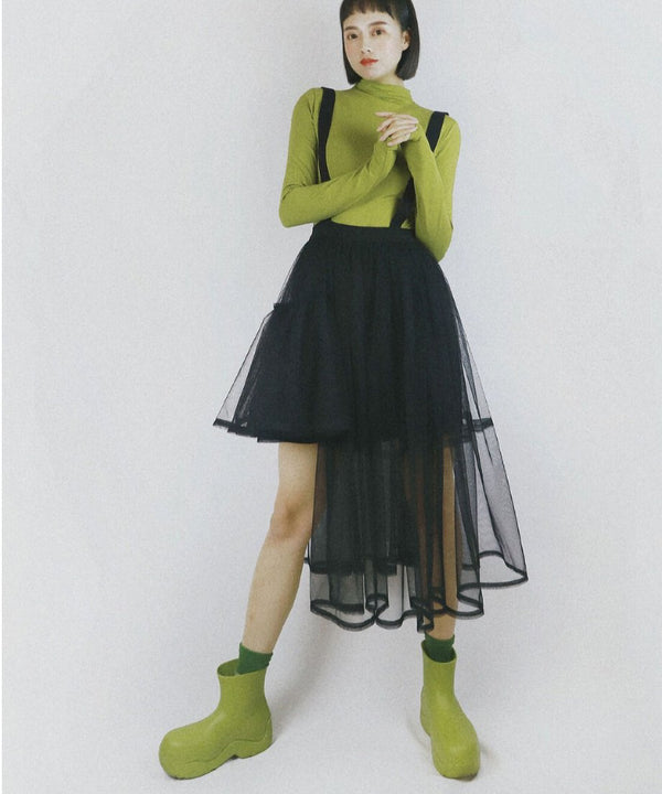 Tulle Suspender Skirt